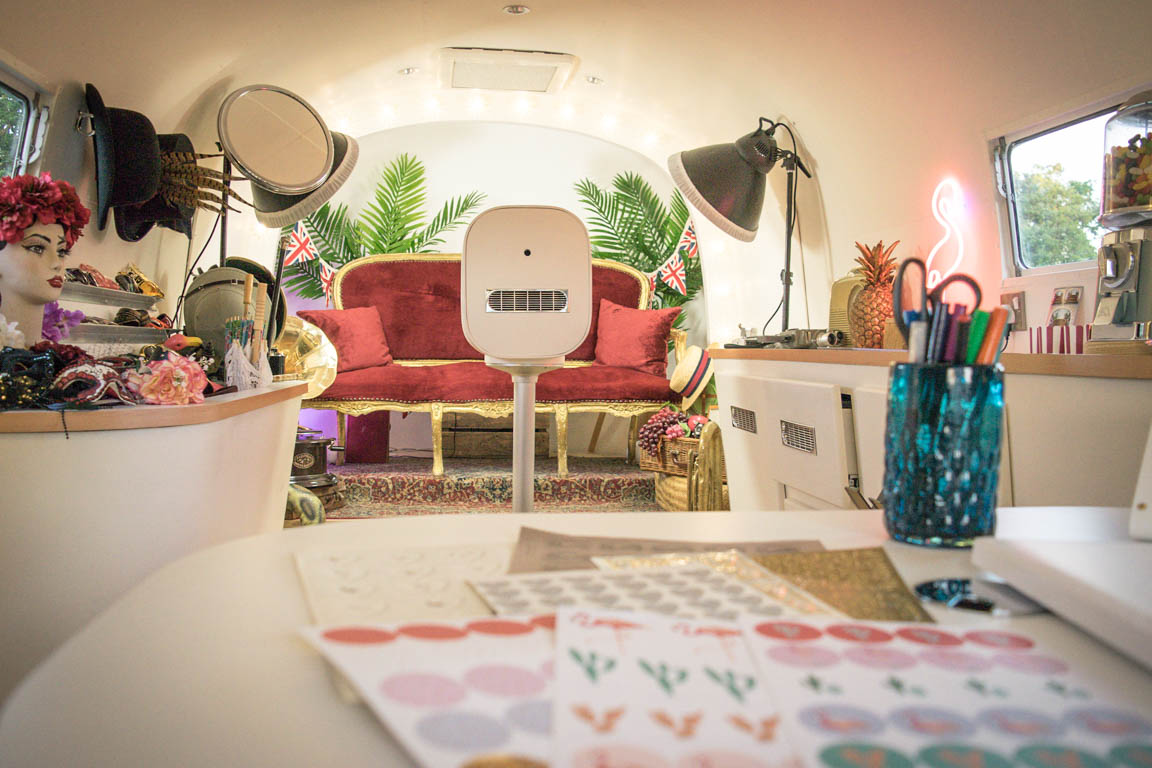 Airstream Photo Booth - A Lovingly Crafted 1950’s Inspired Interior