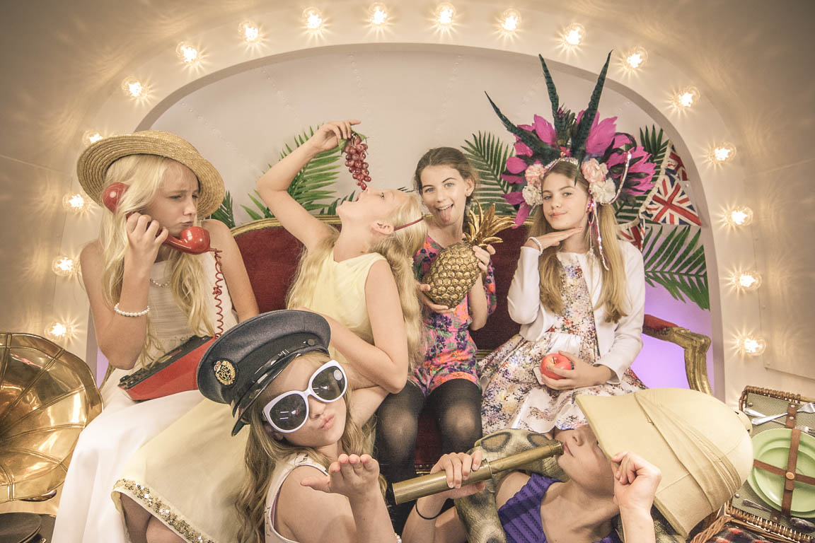 kids party photo booth